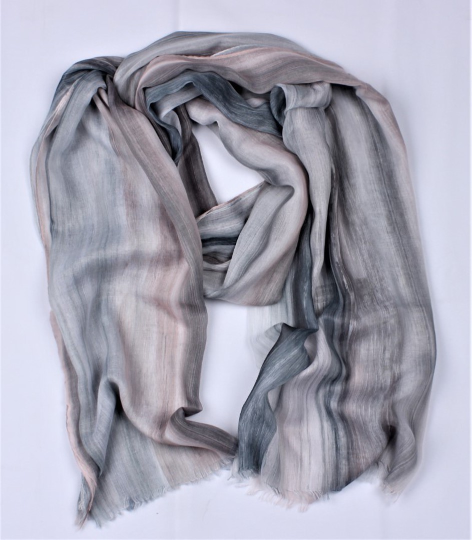 Alice & Lily printed scarf grey Style : SC/4922GRY image 0